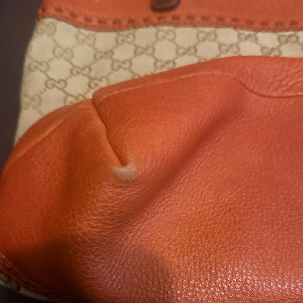 Gucci Women's Brown /Orange and Cream Laidback Crafty Tote Bag - Picture 4 of 8